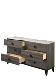 Avantika Transitional Dresser Fabric () • Rustic Gray Oak (Gray) 27675-ACME