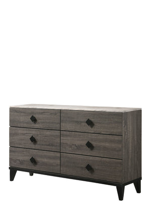 Avantika Transitional Dresser Fabric () • Rustic Gray Oak (Gray) 27675-ACME