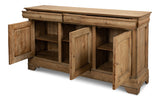 Cafe Au Lait Buffet - Driftwood Finish