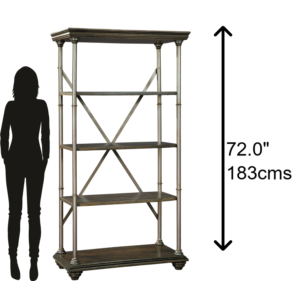 Hekman Furniture Office at Home Open Bookcase 27861