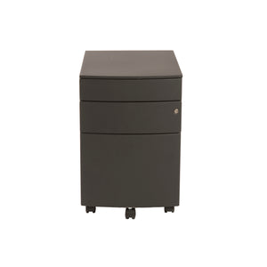 Floyd 3 Drawer File Cabinet in Black