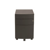 Floyd 3 Drawer File Cabinet in Black