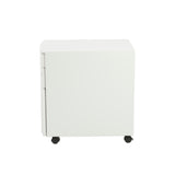 Floyd 3 Drawer File Cabinet in White