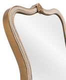 Zuo Modern Hillegass Steel, MDF, Glass Modern Commercial Grade Mirror Gold Steel, MDF, Glass