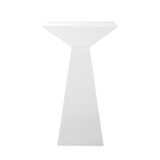 Tad-B 24" Bar Table in High Gloss White