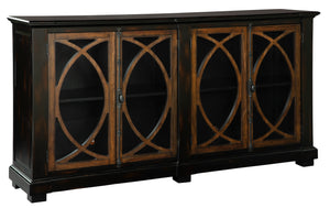 Hekman Furniture 28026 Circle Lattice Entertainment Center 28026