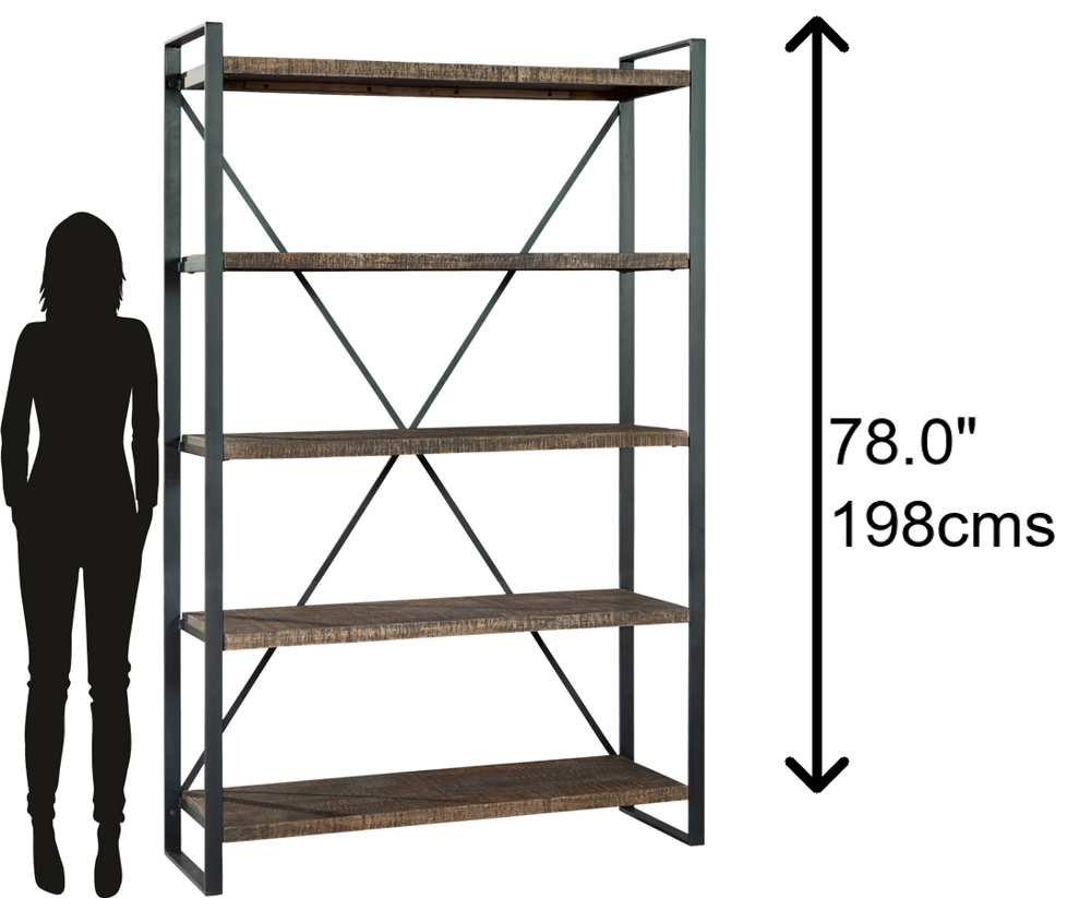 Hekman Furniture Office at Home Industrial Bookcase 28055