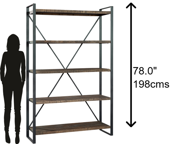 Hekman Furniture Office at Home Industrial Bookcase 28055