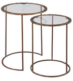 28088 Copper Rivet Nest Of Tables