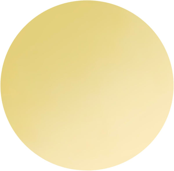 Jazzy Stainless Steel Contemporary Gold Coffee Table - 36" W x 36" D x 16.5" H