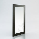 79' Wenge MDF Veneer and Glass Mirror