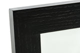 20' Black MDF and Glass Mirror