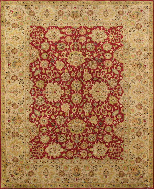 Pasargad Antique Melody Collection Navy Lamb's Wool Area Rug 028373-PASARGAD