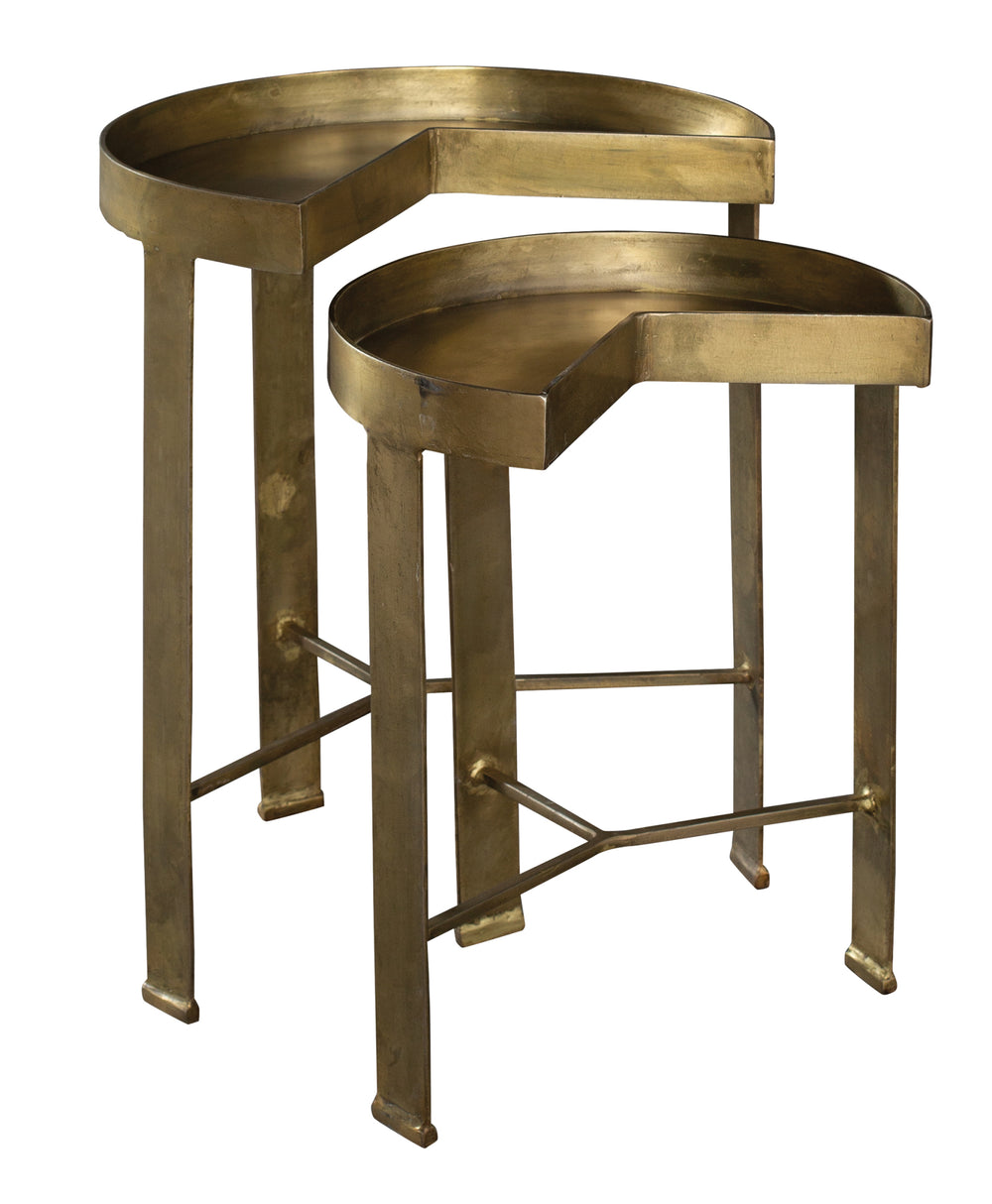 Hekman Furniture 28410 Brass Nest Of Tables 28410