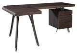 Hekman Furniture 28422 L-Desk Gray Finish 28422