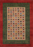 Tribal Collection Hand-Knotted Lamb's Wool Area Rug