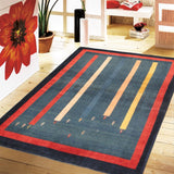 Pasargad Tribal Collection Hand-Knotted Lambs Wool Area Rug 028433-PASARGAD