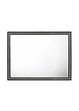 Haiden Contemporary Mirror Weathered Black Finish 28434-ACME