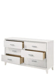 Haiden Contemporary Dresser White Finish 28455-ACME