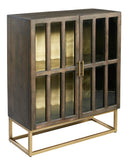 28464 Glass Door Cabinet