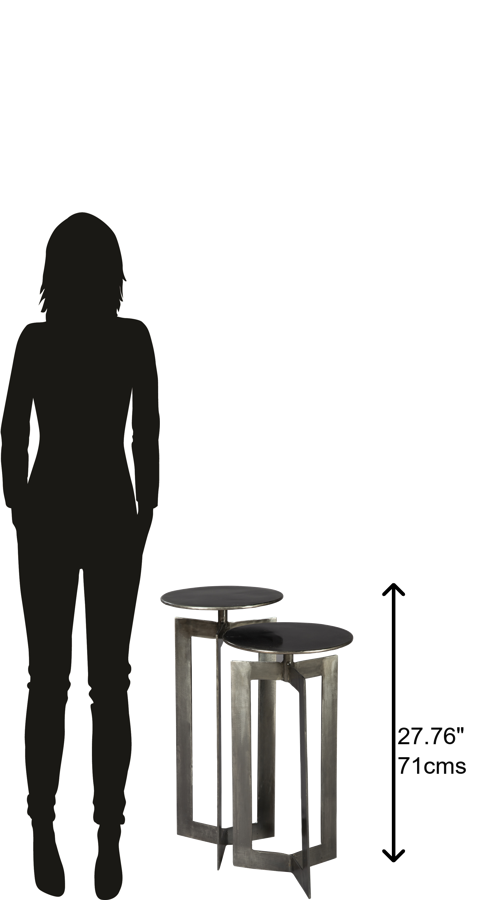 Hekman Furniture 28466 Twin Iron Tables 28466