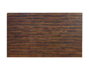 Alpine Furniture Emery Pub Height Dining Table, Walnut 2929-04 Walnut Rubberwood & Acacia Solids + MDF 64 x 38 x 36