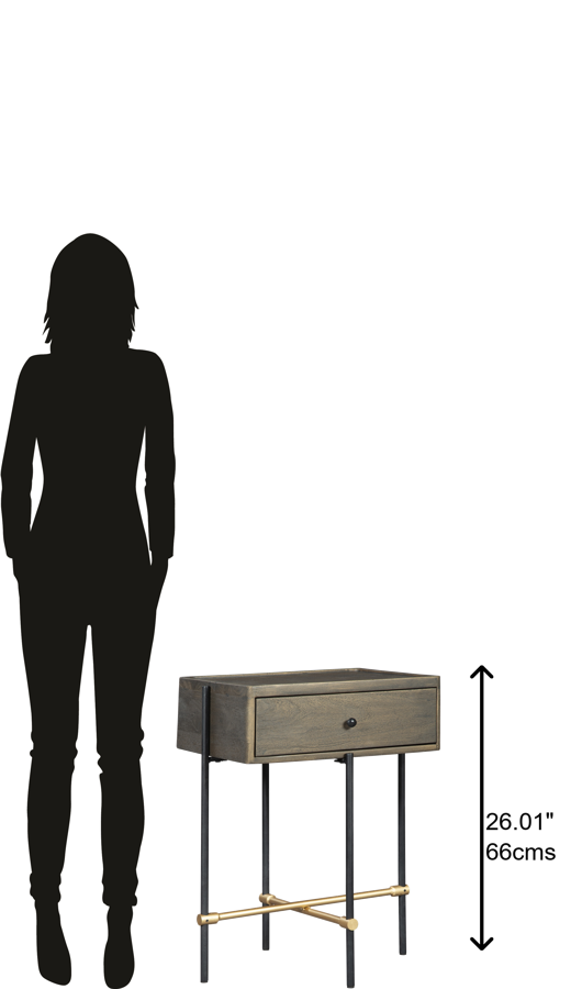 Hekman Furniture 28477 Chairside Box Drawer Table 28477