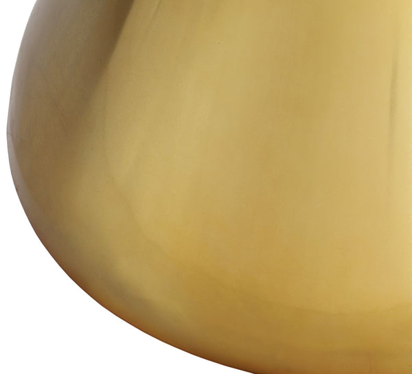 Emery Marble / Stainless Steel Contemporary White Marble Coffee Table - 36" W x 36" D x 16.5" H