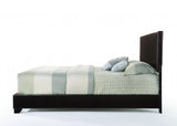 86' X 79' X 47' Brown Pu Eastern King Panel Bed