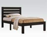 Popular Espresso Size Slat Wood Bed