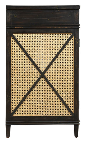 Hekman Furniture 28528 Entertainment Center With Cane Panel Doors 28528