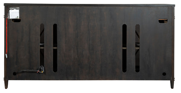 Hekman Furniture 28528 Entertainment Center With Cane Panel Doors 28528