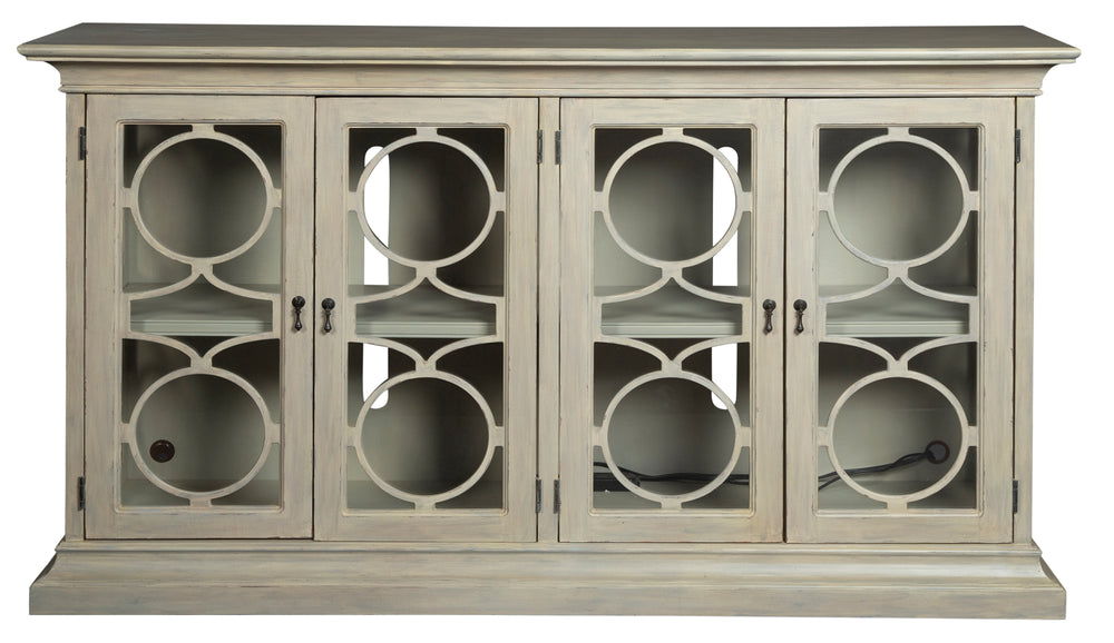 Hekman Furniture 28533 Entertainment Center With Glass Doors 28533