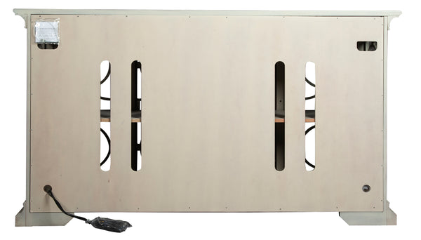 Hekman Furniture 28533 Entertainment Center With Glass Doors 28533