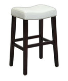 19' X 14' X 26' 2pc White And Espresso Counter Height Stool