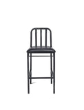 20' X 19' X 41' 2pc Black And Antique Black Bar Chair