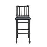 22' X 18' X 42' 2pc Black And Black Bar Chair