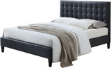 2 Tone Gray Pu Bed