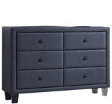 42' x 16' x 31' 2-Tone Gray PU Wood Dresser