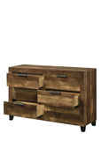 Morales Transitional Dresser Rustic Oak 28595-ACME