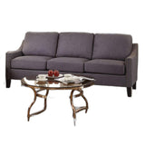 68' X 31' X 36' Gray Linen Sofa