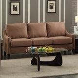 68' X 31' X 36' Brown Linen Sofa