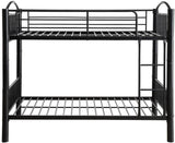 78' X 44' X 67' Twin Over Twin Metal Bunk Bed
