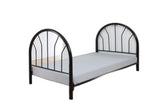 Black Metal Twin Headboard And Footboard