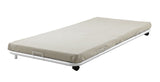 Full White Metal Rolling Trundle