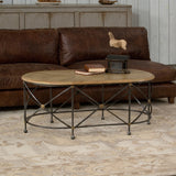 Drum & Fife Oval Coffee Table