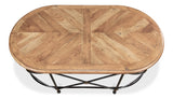 Drum & Fife Oval Coffee Table