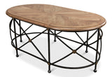 Drum & Fife Oval Coffee Table