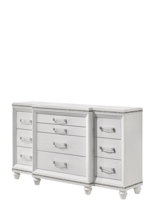 Sadie Contemporary Dresser White 28745-ACME