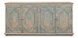 Four Diamonds Sideboard - Blue